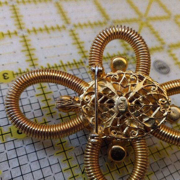 Rare Hobe Maltese Cross Vintage Brooch - Picture 5 of 8